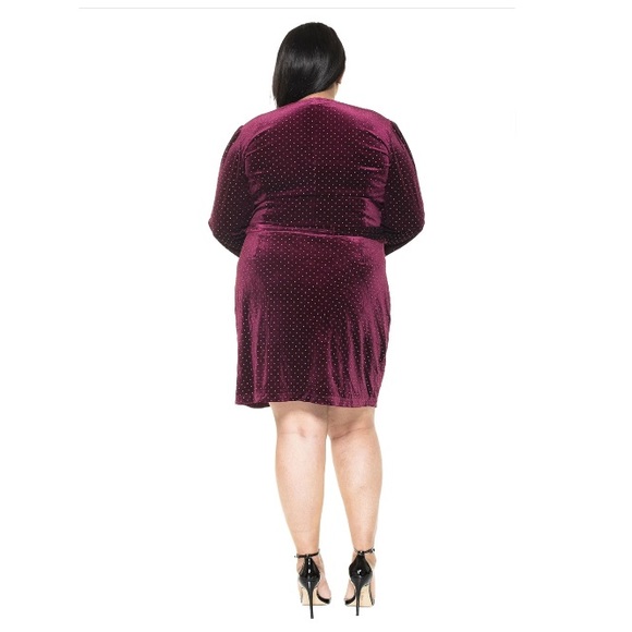 Alexia Admore Amelia Wrap Dress - Picture 3 of 5